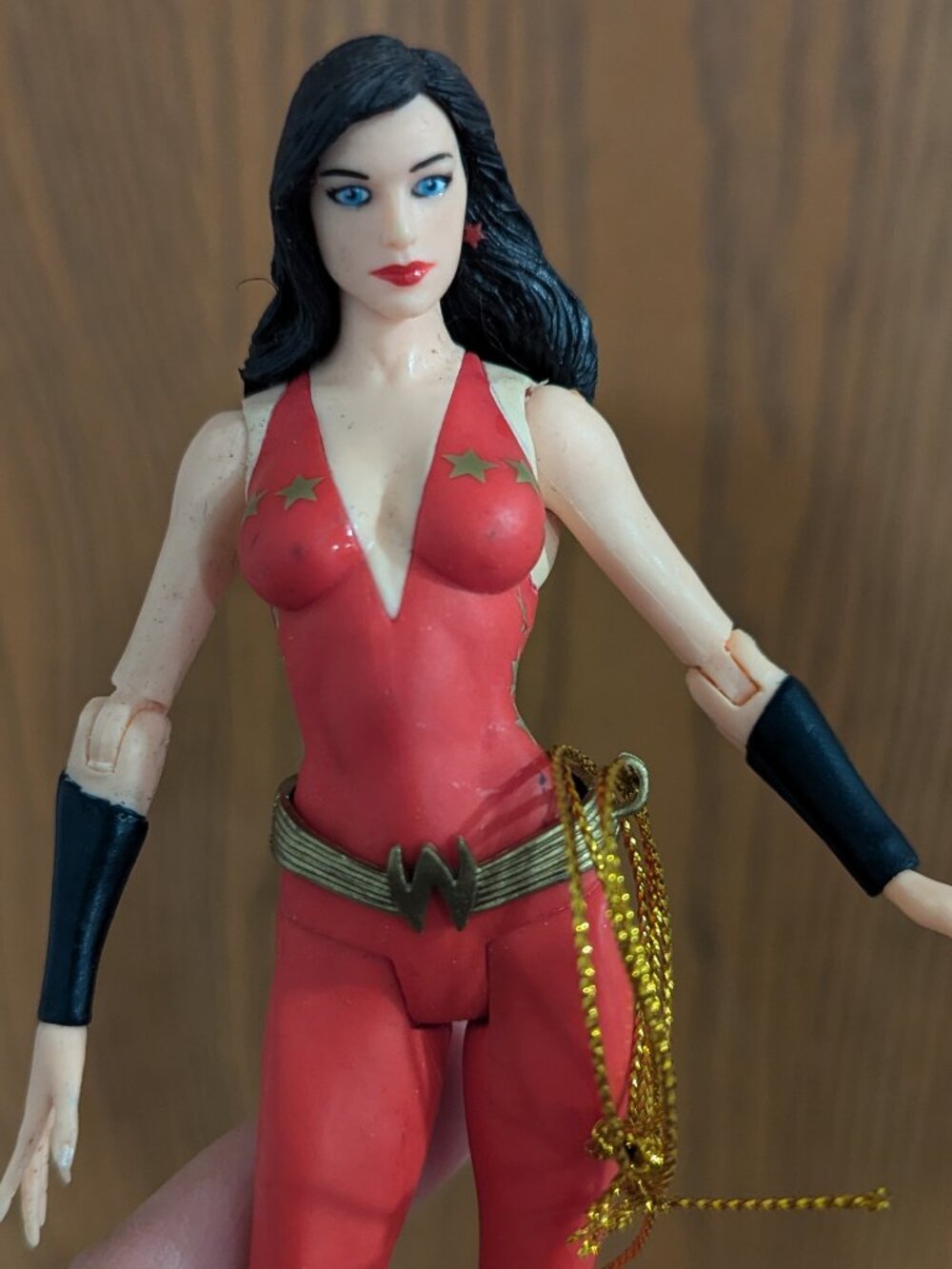 DC Direct Infinite Crisis Series 2 Donna Troy Wonder Girl Action Figure w/ Lasso